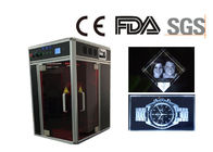 China Máquina de grabado del laser del nivel de entrada 3D para los regalos del cristal de Personlized 3D compañía