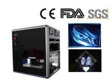 China Grabador de cristal integrado del laser del cubo del poder 3D para el trofeo cristalino del premio proveedor
