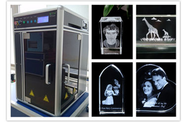 China El diodo bombeó la máquina de grabado de cristal del laser 3D, laser automatizado 3D que tallaba la máquina proveedor