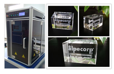 China Laser de cristal de 3W de la máquina de grabado del laser cristalino de la cámara 3D del quiosco accionado proveedor