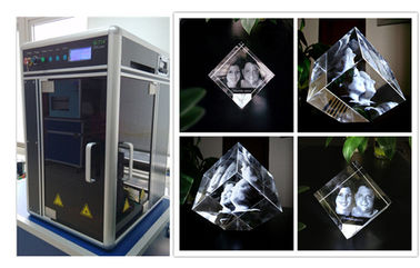 China Máquina de grabado de cristal del laser del cristal 3D, sistema rentable del grabado del laser 3D proveedor