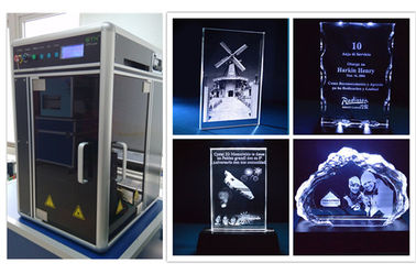 China Máquina de grabado cristalina del laser de la superficie inferior con 120*200*100 que graba área proveedor