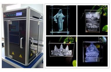 China Mini máquina de grabado subsuperficie del laser 3D, sistema controlado del grabado del laser 3D del movimiento proveedor