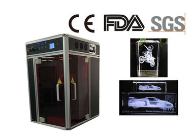 China 532nm ponen verde la máquina de grabado de la foto del laser 3D, grabador interior del laser cristalino proveedor