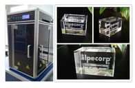 China Laser de cristal de 3W de la máquina de grabado del laser cristalino de la cámara 3D del quiosco accionado compañía