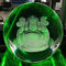 Máquina de grabado del laser la monofásico 3D para las bolas de cristal máximas del diámetro de 200m m proveedor