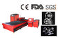 diseño refrescado aire de la estructura compacta de la cortadora del laser de la fibra del metal del CNC 1000W proveedor