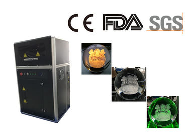 China 220V / 110V personalizó el equipo del grabado del laser 3D, sistema del grabado del laser de las bolas de cristal 3D fábrica