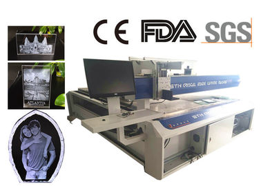 China Máquina de grabado subsuperficie portátil del laser 3D, grabado de cristal 3D para el vidrio/los cristales fábrica